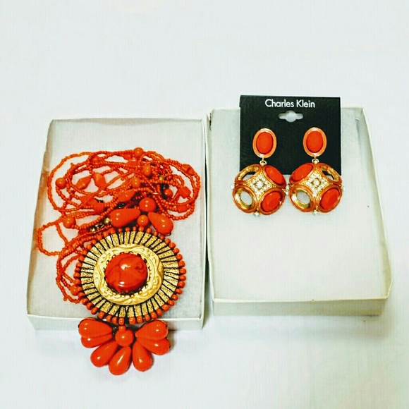 Necklace &earring set. - Picture 5 of 8